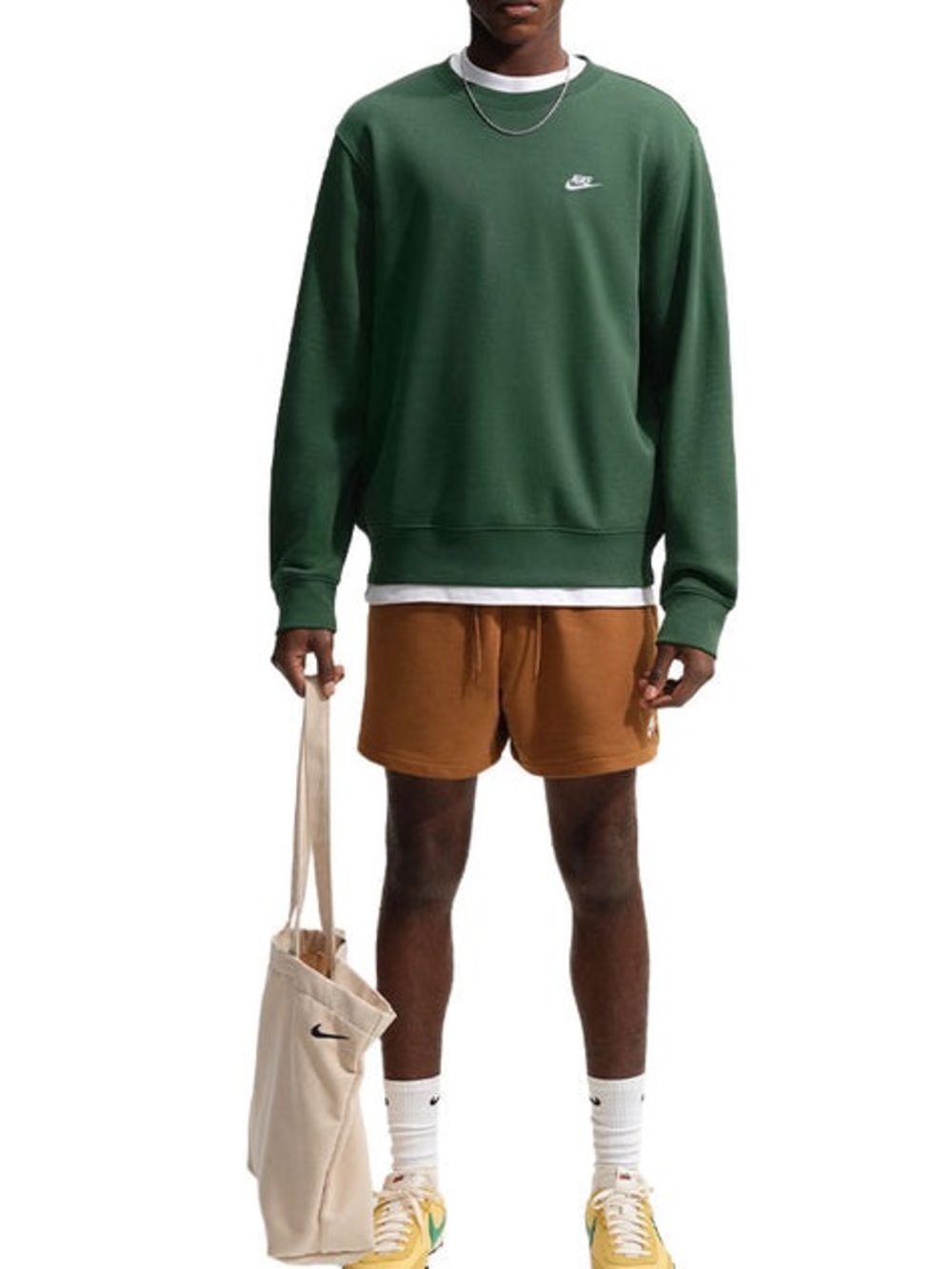 2/40$ Nike - Men's Club Crew Sweatshirt size Large